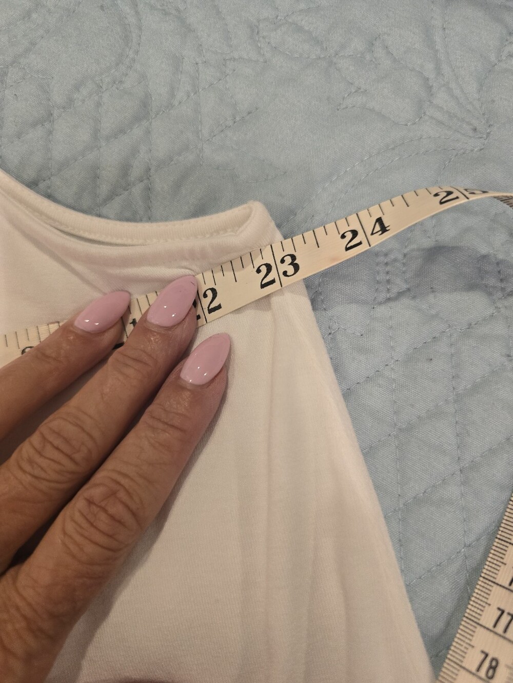 J. Jill White Crewneck Wearever Tee - Picture 3 of 4